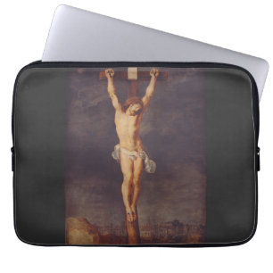 Christus tot am Kreuz von Peter Paul Rubens Kunst Laptopschutzhülle