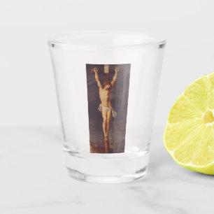 Christus tot am Kreuz von Peter Paul Rubens Kunst Schnapsglas