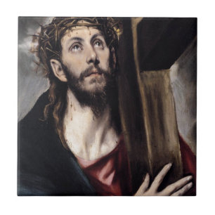 Christus_Tragen_des_Kreuzes_1580 Fliese