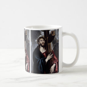Christus trägt das Kreuz von El Greco Kaffeetasse