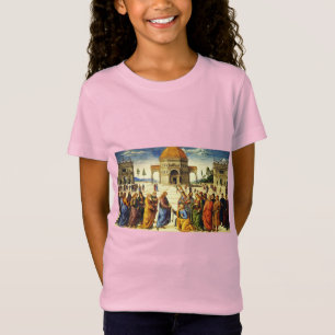 Christus übergibt die Schlüssel an den heiligen Pe T-Shirt