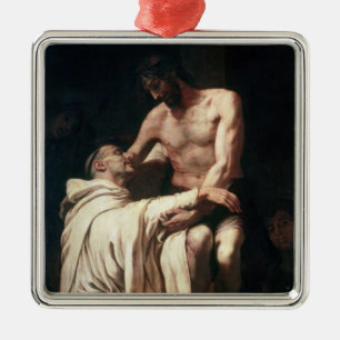 Christus-Umfassung Bernhardiner Ornament Aus Metall