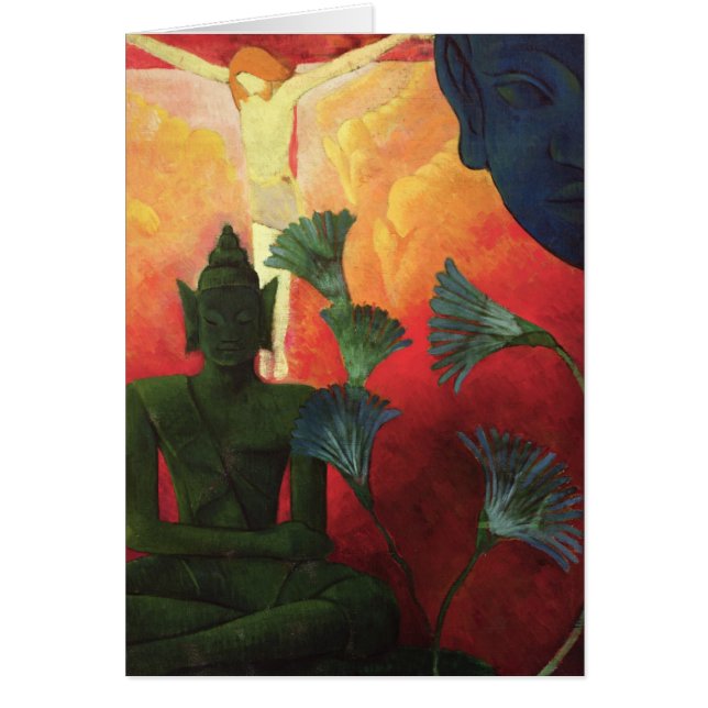 Christus und Buddha, c.1890-1892 (Vorne)