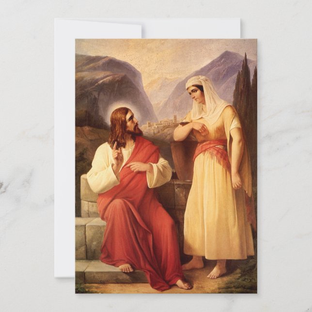 Christus und der Samariter von Christlich Schleisn (Vorderseite)