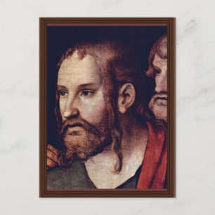 Christus und die Ehebrecherin von Cranach D. J. Lu Postkarte