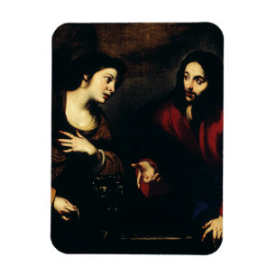 Christus und die Samariterin Magnet