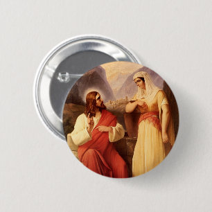 Christus und die Samariterin von Christian Schleis Button