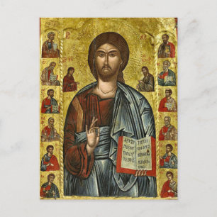 Christus und die Zwölf Apostel Postkarte