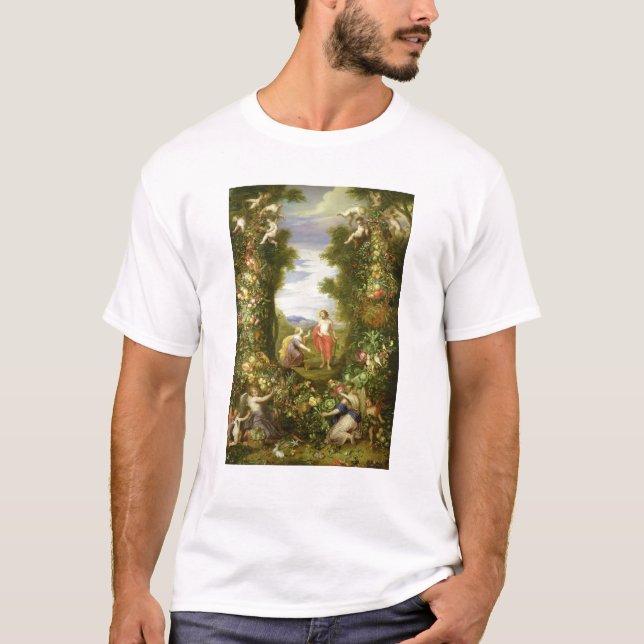 Christus und Maria Magdalena T-Shirt (Vorderseite)