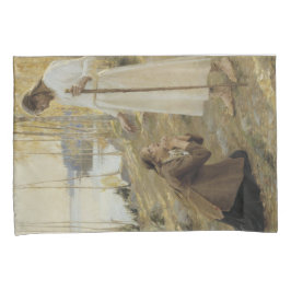 Christus und Mary Magdalene im finnischen ländlich Kissenbezug