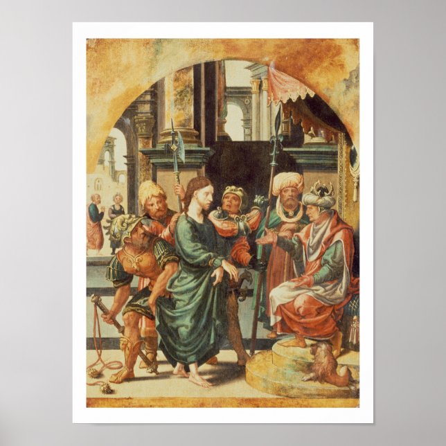 Christus vor Pilate Poster (Vorne)