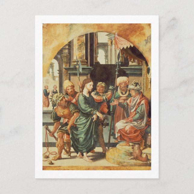 Christus vor Pilate Postkarte (Vorderseite)
