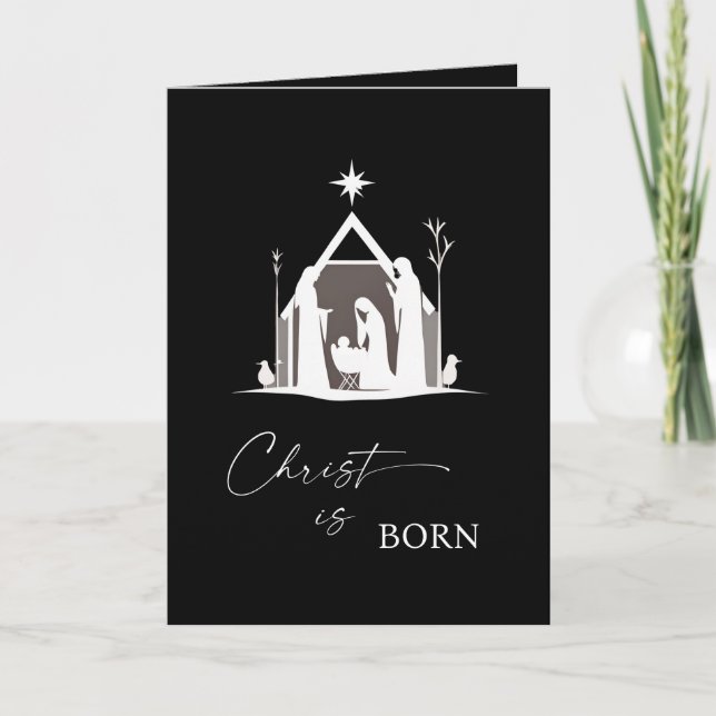 Christus wird weiß geboren Weihnachten II (Vorderseite)