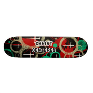 Christus zentrierte skateboard