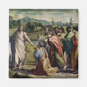 Christus zum Heiligen Peter (Cartoon für den Sünst Magnet