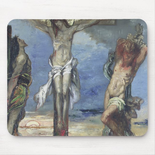 Christus zwischen den zwei Dieben, c.1870 Mousepad (Vorne)