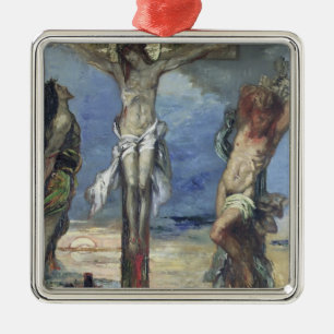 Christus zwischen den zwei Dieben, c.1870 Ornament Aus Metall