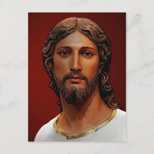 Christuskopf von Mark Edward Westerfield nach MB Postkarte