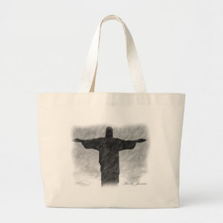 ChristusRedeemer 1 Jumbo Stoffbeutel
