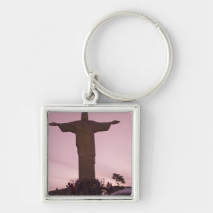 Christusstatue am Corcovado, nahe der Außenbezirke Schlüsselanhänger