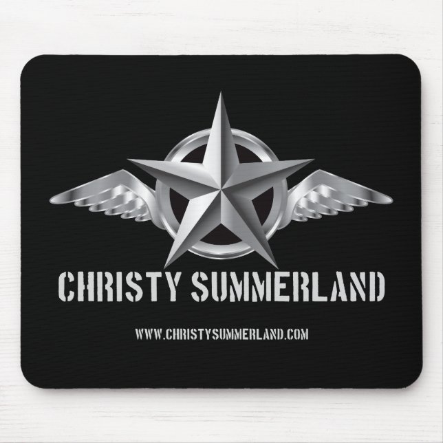 Christy Summerland Logo Mousepad (Vorne)