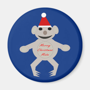 Chrisytmas Koala Bear Magnet