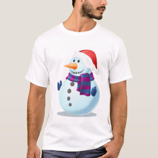 Chritmas Snowman T - Shirt