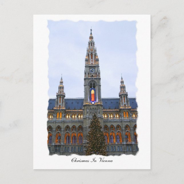 Chritsmas in Wien Postkarte (Vorderseite)