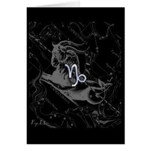 Chrom-Art-Steinbock-Tierkreis-Zeichen auf Hevelius