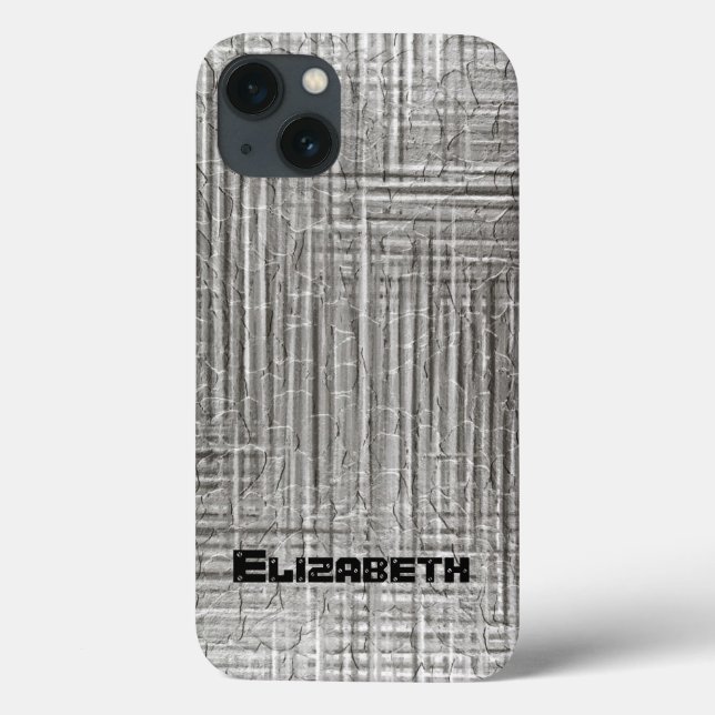 Chrom Edelstahlmetall Case-Mate iPhone Hülle (Rückseite)