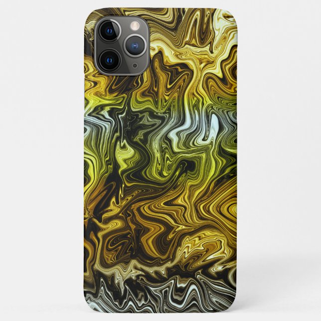Chrom Flüssig Metallic Gold Silber Cool Case-Mate iPhone Hülle (Rückseite)