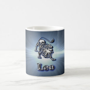 Chrom Löwe Tasse