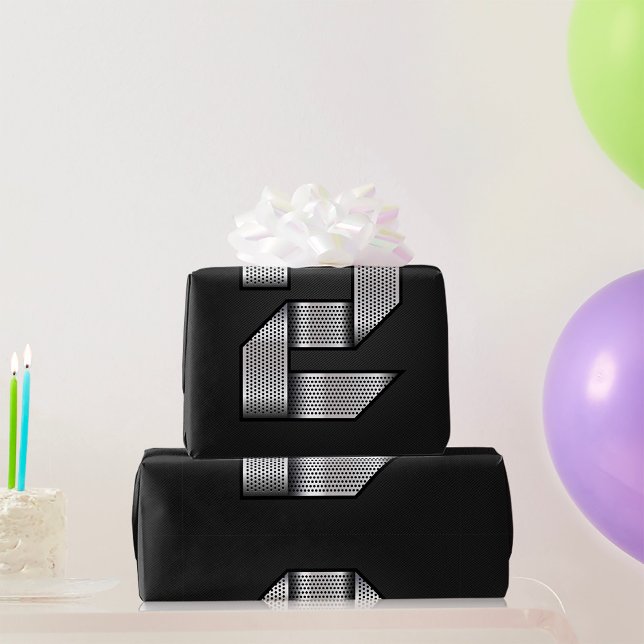 Chrom Nummer Zwei Wrapping Papier Geschenkpapier (Von Creator hochgeladen)