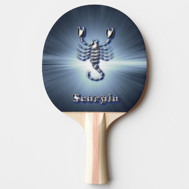 Chrom-Skorpion Tischtennis Schläger (Vorderseite)