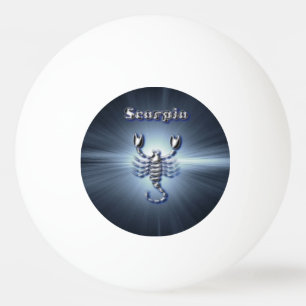 Chrom-Skorpion Tischtennisball