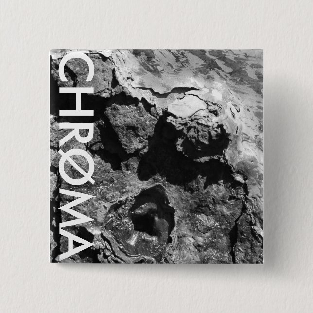 CHRØMA ROST-ABZEICHEN BUTTON (Vorderseite)