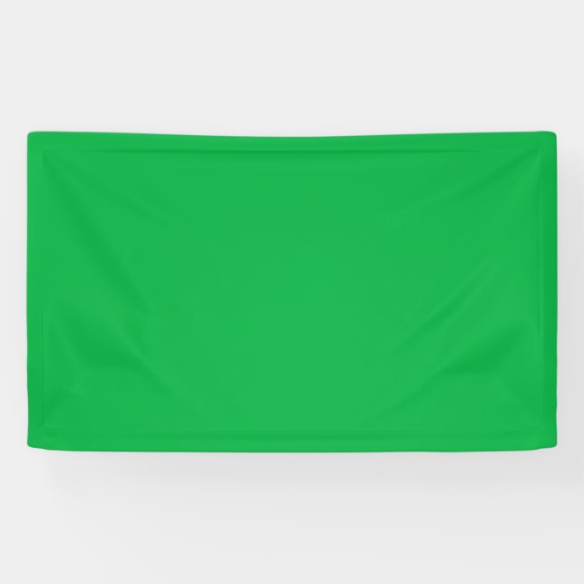 Chroma-Schlüsselfarbe Grün Banner (Horizontal)