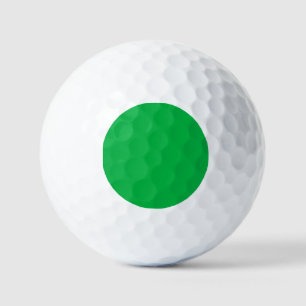 Chroma-Schlüsselfarbe Grün Golfball
