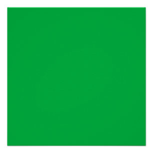 Chroma-Schlüsselfarbe Grün Poster