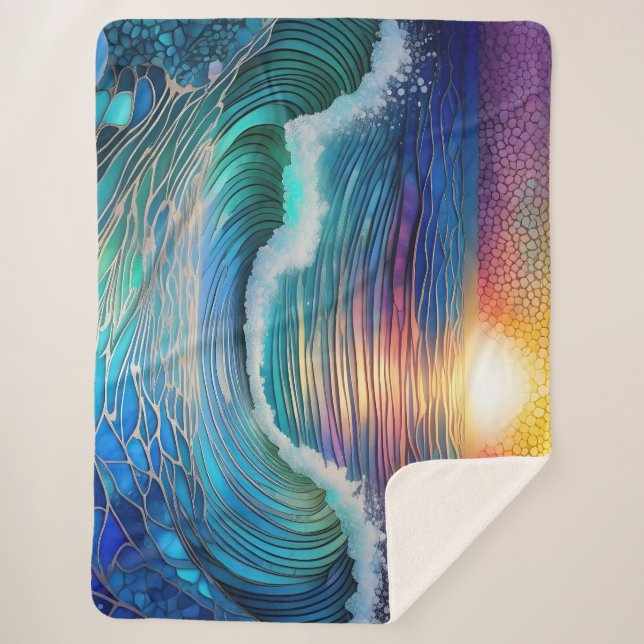 Chroma Sea Seascape Sherpadecke (Vorderseite)