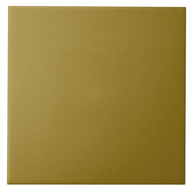 Chroma Textura - Ockerfarbene Keramik Tile Fliese (Vorderseite)