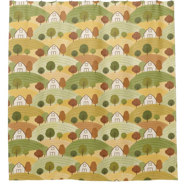 Chromara Duschvorhang (Vorderseite)