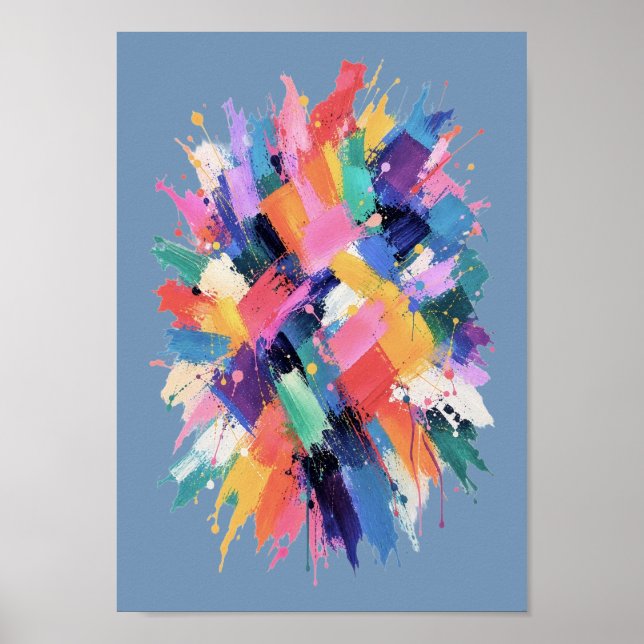 Chromatic Collision Poster (Vorne)