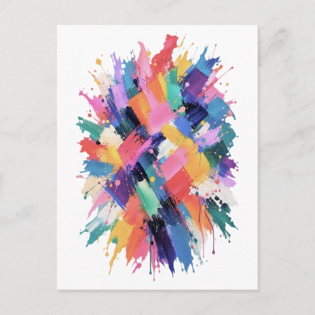 Chromatic Collision Postkarte (Vorderseite)