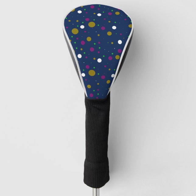 Chromatic Confetti Golf Headcover (Vorderseite)