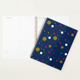 Chromatic Confetti Planner Planer