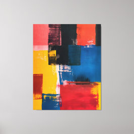 Chromatic Intersections Leinwanddruck