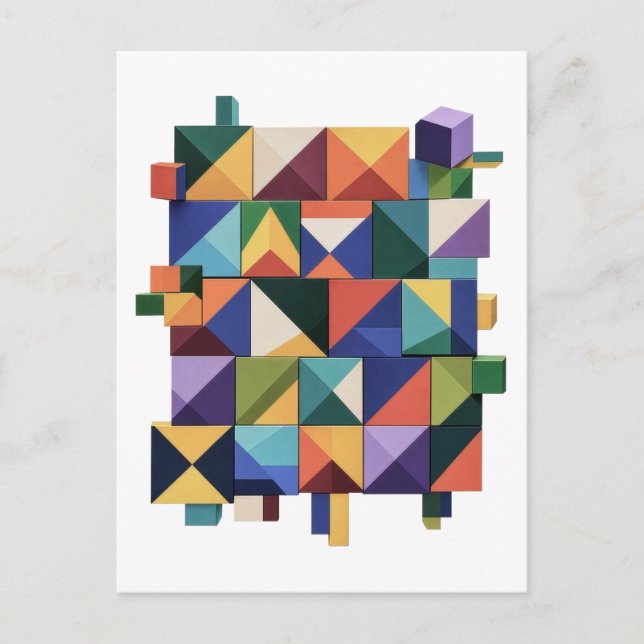 Chromatic Structure Postkarte (Vorderseite)