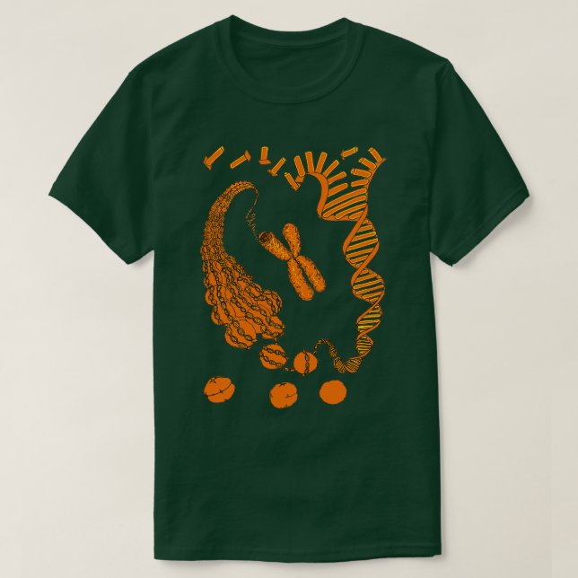 Chromatin-Struktur  T-Shirt (Design vorne)