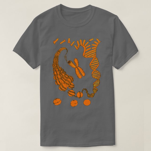 Chromatin-Struktur T-Shirt (Design vorne)